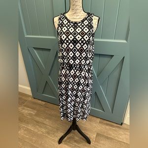 Loft Sleeveless Midi Dress